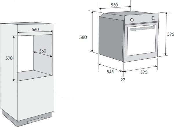 Духова шафа Candy FCR 824 GH
