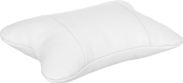 Подушка-подголовник Kerdis Standart белая кожа 