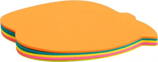 Бумага для заметок 70x70 мм 50 листов в форме яблока 2443-04-A Axent