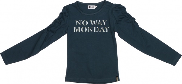 Реглан для девочки NWM р.128 темно-зеленый U44065-1 