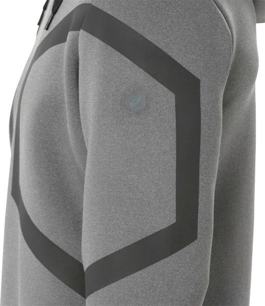 Джемпер Asics HEXAGON PO HOODIE 153343-027 р. XL серый