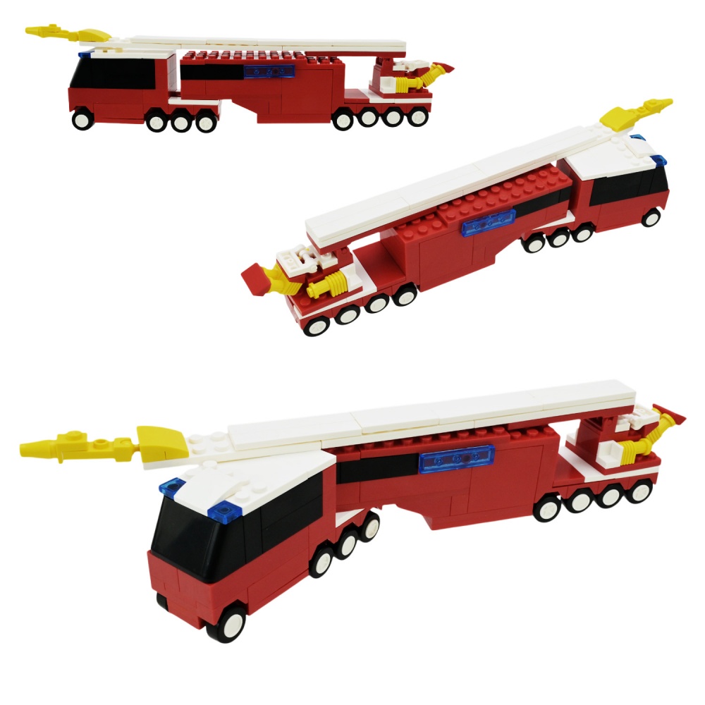 Игрушка-конструктор Iblock Kids hits JUNIOR Пожарная (в ассортименте) KH51/004