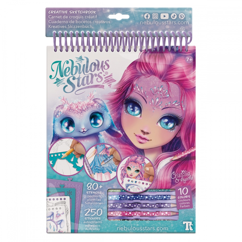 Набір для творчості Скетчбук Кристалія мотиви самоцвітів 11140