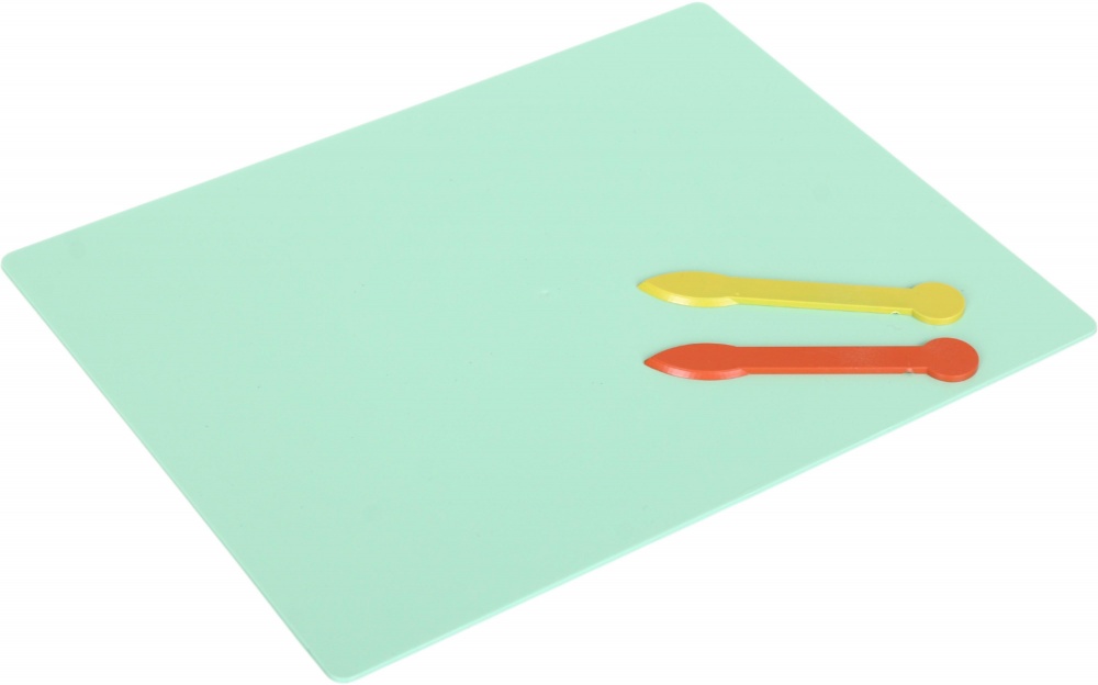Доска для пластелина 250х193 мм + 2 стека цвет в ассортименте Nota Bene