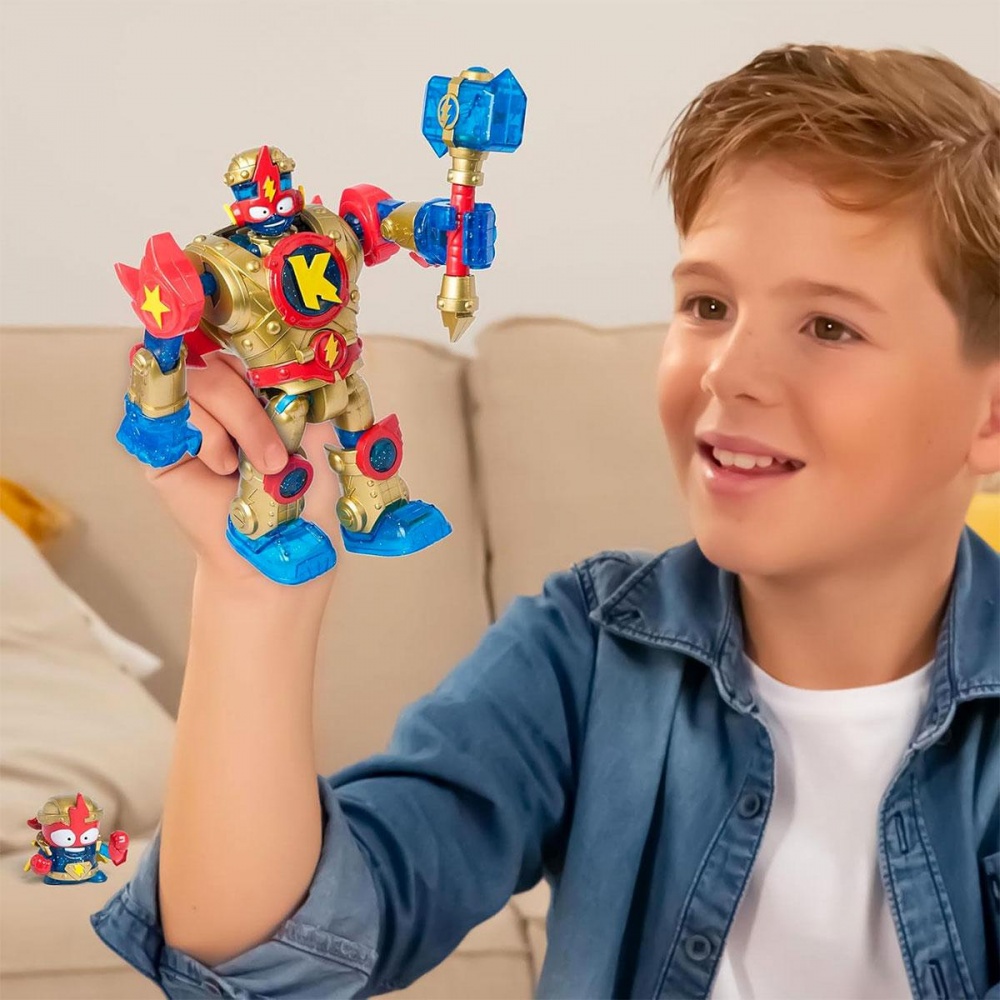 Игровой набор MIGHTY JAXX Супербот Голден Армор PSTSP116IN90