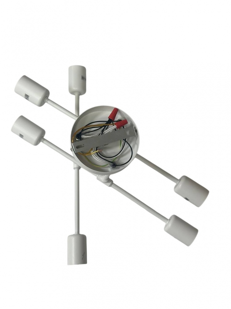 Люстра ELIOS 6x6 Вт E27 білий DL1015