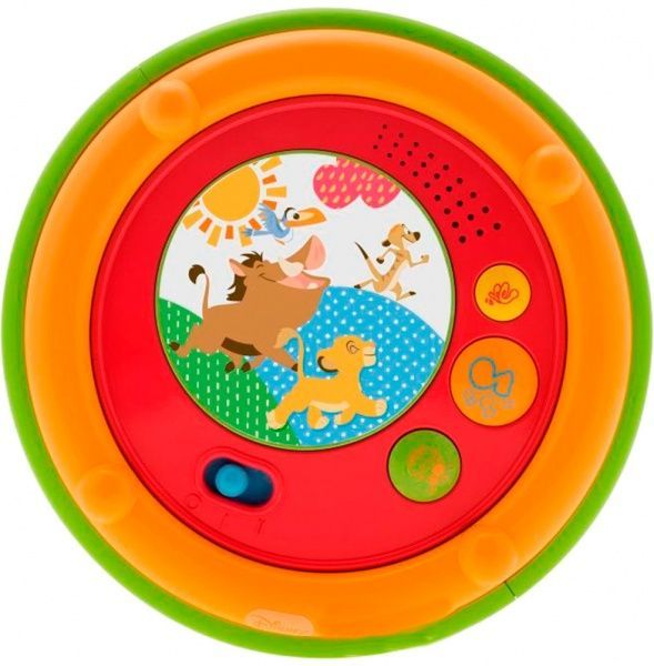 Игрушка музыкальная Chicco Барабан Короля Льва 07514.00