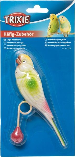 Игрушка для птиц Trixie Попугай с грузом 15 см 5312