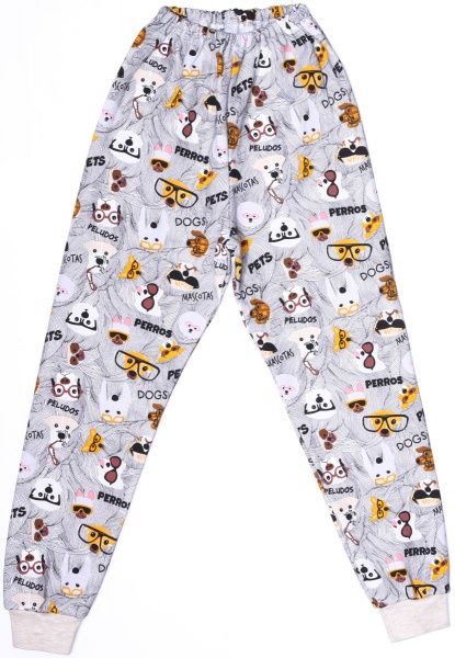 Піжама для дівчаток Татошка 102202 р.110 сірий 