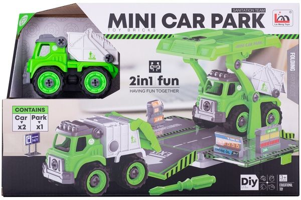 Игровой набор DIY Spatial Creativity Конструктор Мусоровоз и Самосвал CJ-1614204