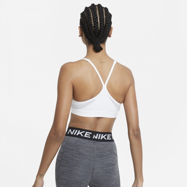 Бра Nike W NK INDY BRA V-NECK CZ4456-100 р.S білий