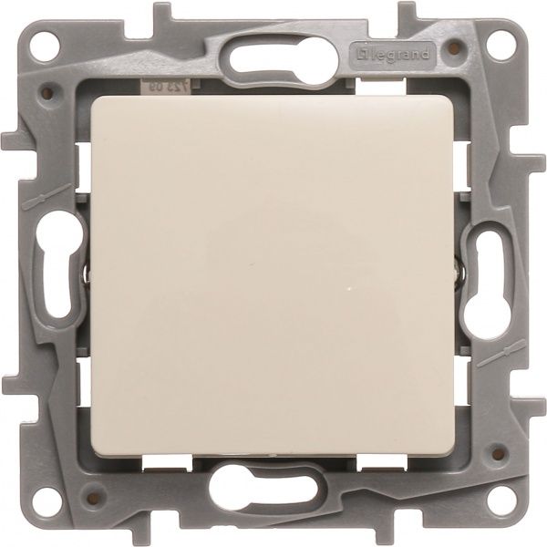Переключатель перекрестный одноклавишный Legrand Etika без подсветки 10 А 250В слоновая кость 672309