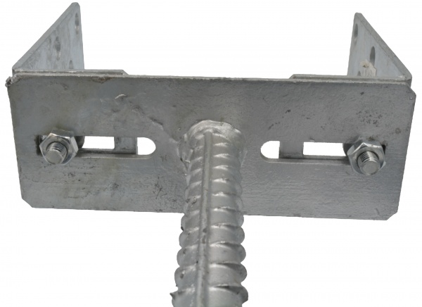 Опора колонны заливная U-образная 60-200 мм 1 шт. 