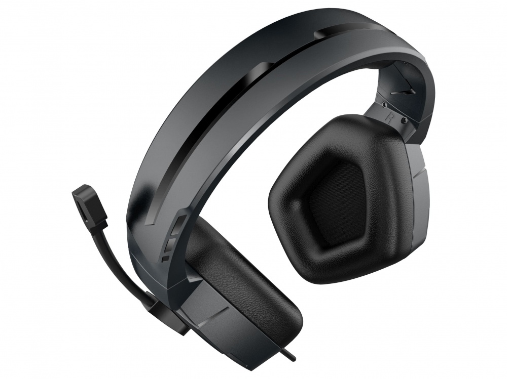 Гарнітура ігрова GamePro HS605 RGB black (HS605)