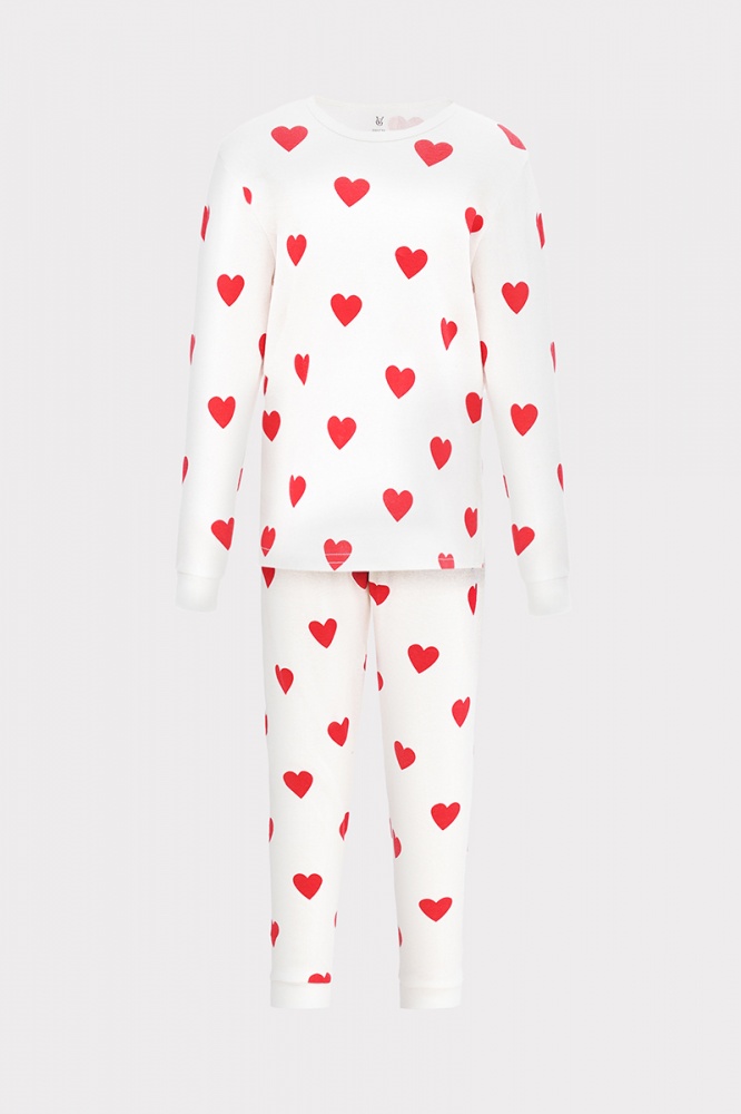 Детские German Volf красное сердечко р.116 белый 24001