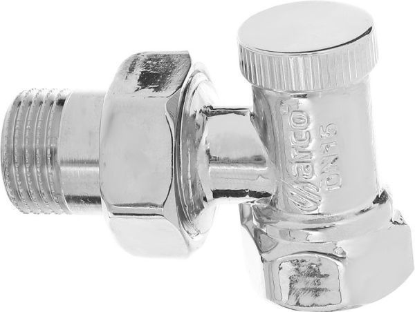 Кран Arco радіаторний 1/2х1/2 кутовий