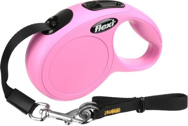 Повідець-рулетка FLEXI Classic XS рожевий до 12 кг 3 м