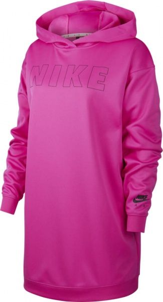Платье Nike W NSW AIR HOODIE DRESS PK CJ3112-601 р. S розовый
