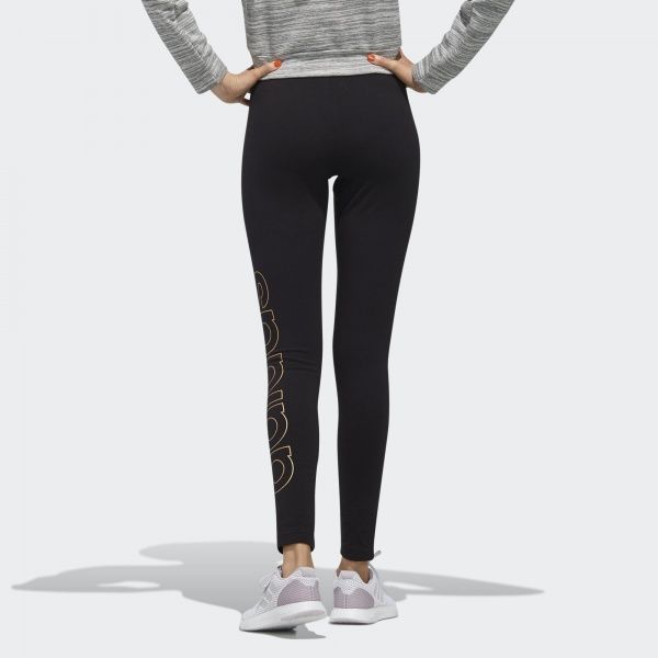 Лосины Adidas W E BRANDED TIG FL9194 L черный