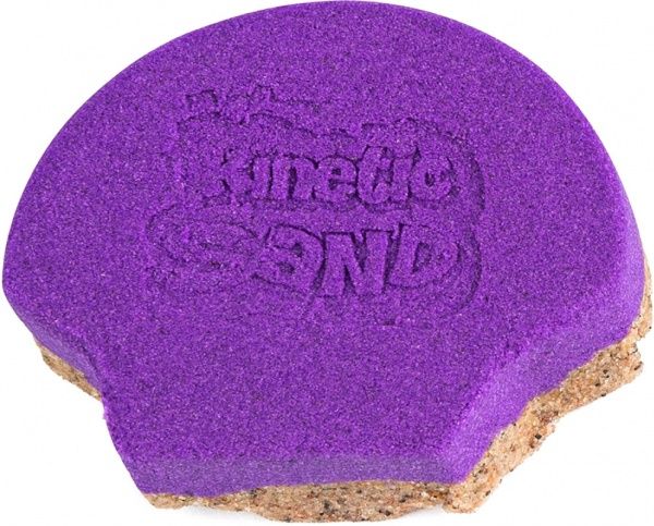 Песок для детского творчества KINETIC SAND раковина фиолетовая 71482PP