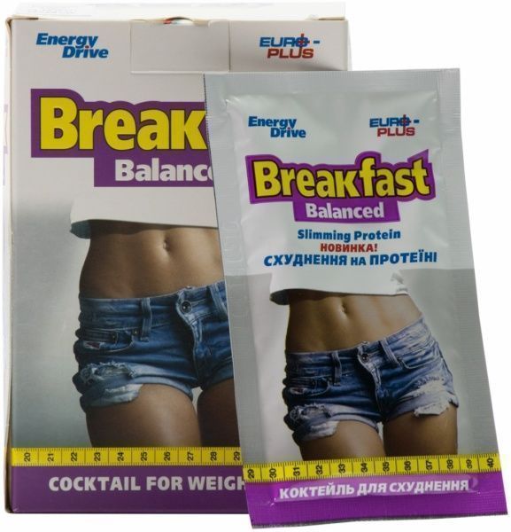 Коктейль для схуднення Euro-Plus Energy Drive Breakfast 