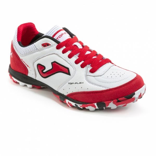 Бутси Joma TOP FLEX 2022 WHITE-RED TURF TOPS.2022.TF р. US 7 біло-червоний