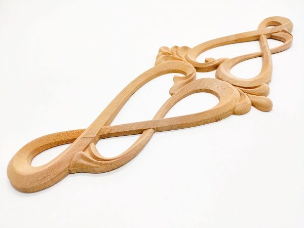 Декоративная панель деревянная горизонтальная 1 шт. DH.24.400 390х142x10 мм 