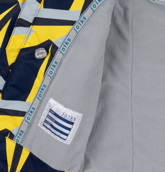 Куртка детская для мальчика JOIKS р.134 желтый EW-02 