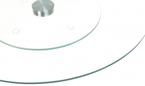 Блюдо кругле поворотне Fiora Clear 35 см (S-E132003)