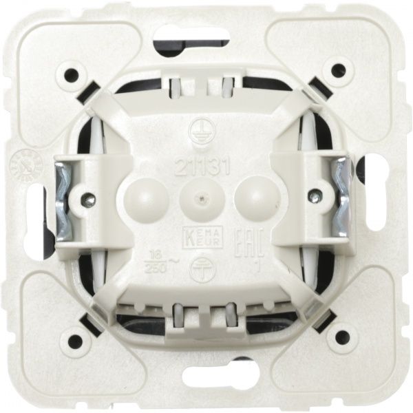 Розетка із заземленням Efapel Logus 2P+Z 16 А 250 В без шторок чорний 21131 TPM