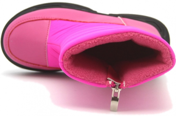 Чоботи для дівчаток USTAR GLO розмір 30 фуксія 