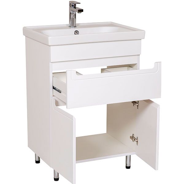 Тумба підлогова Aqua Rodos Омега 60 з умивальником Frame