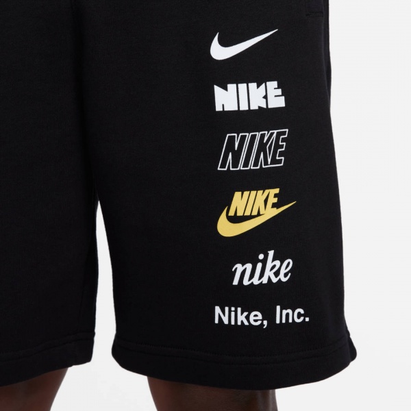 Шорти Nike CLUB+ FT SHORT MLOGO FB8830-010 р. 2XL чорний