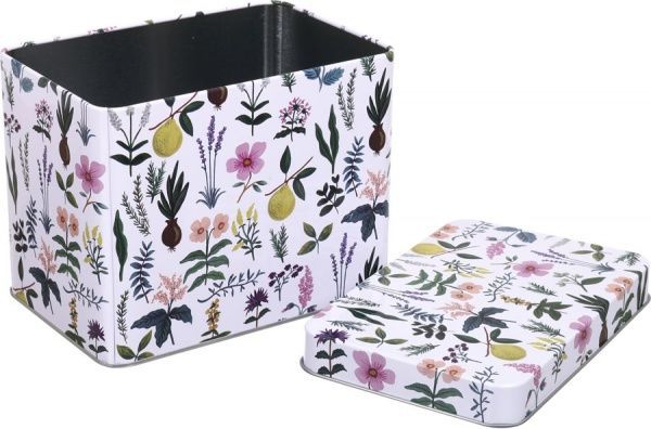 Банка жестяная Orange 16,5х11х12,5 см