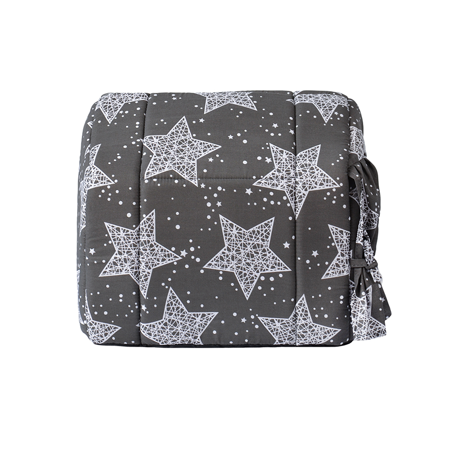 Будиночок для тварин 10 центів для Джека Фелідж білі зірки на сірому №2