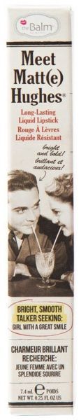 Помада рідка матова theBalm Meet Matte Hughes Sentimental Warm Magenta 7,4 мл