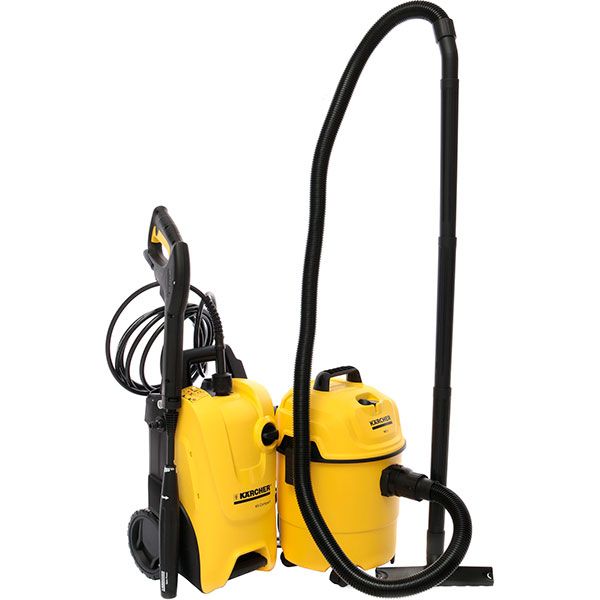 Комплект Karcher мини-мойка K4 Compact + пылесос WD 9.610-818.0