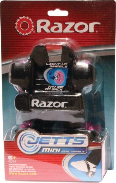 Роликовые коньки Razor Jetts Mini Pink 750843 черно-розовый