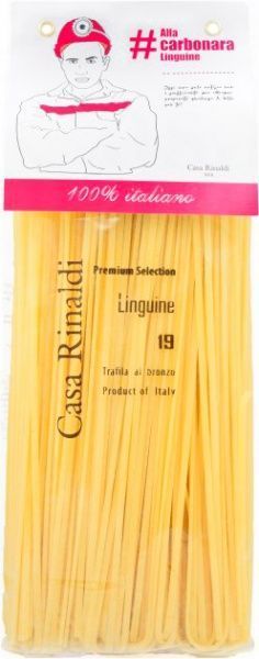Макароны Casa Rinaldi Лингвини 19500 г (8006165413657)