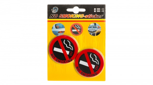 Декоративная наклейка King Company No smoking