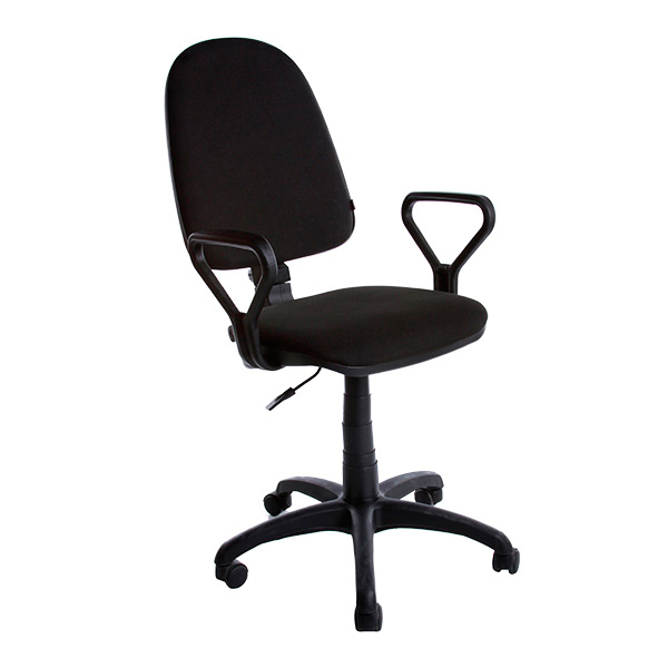 Крісло офісне AMF Престиж Люкс А-1 чорне