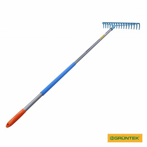 Грабли зубчатые Gruntek IR-450S 16 зубцов (с ручкой)