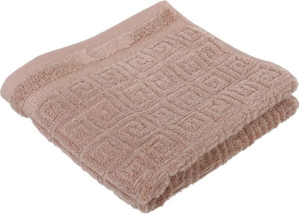 Полотенце махровый Греция 50x90 см какао Luna 