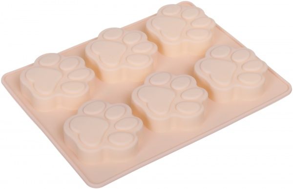 Форма для кексів Лапки 18.5х14х1.7 см 6 шт. 51618443 Flamberg Smart Kitchen