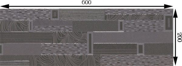 Плитка Emigres Чікаго гріс 20x60 