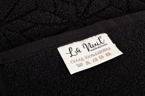 Коврик для ног Roxy 50x70 см черный La Nuit 