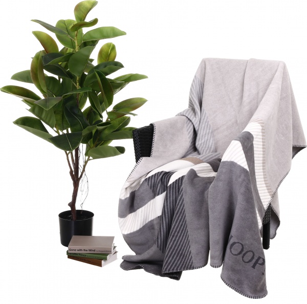 Плед Modern Stein 150x200 см серый Joop! 