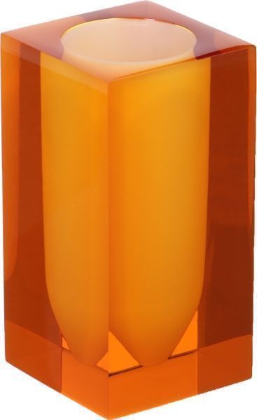 Стакан для зубних щіток Luna Grand помаранчевий