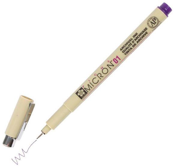 Линер PIGMA Micron Sakura (0.1) 0,25 мм фиолетовый 