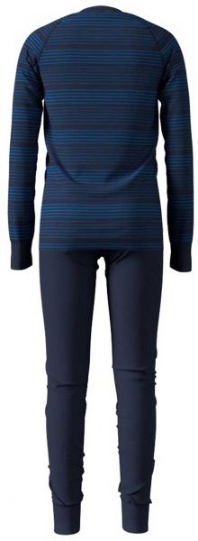 Комплект термобелья Odlo ACTIVE_WARM_KIDS 150409-70755 140 синий